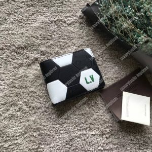 LV Slender Wallet Epi Leather Hexagon Black - Image 5