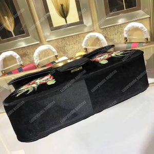 Gucci GG Marmont Medium Velvet Bag Dragon - Image 6