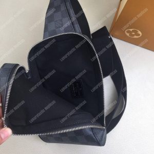 LV Geronimos Messenger Bag Damier Graphite - Image 8