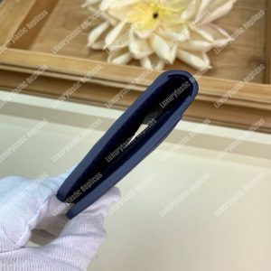 LV Pocket Organizer Epi Leather Marine Bleu Initals - Image 6