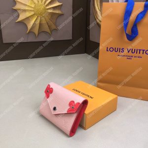 LV Victorine Wallet Epi Leather Pink - Image 6