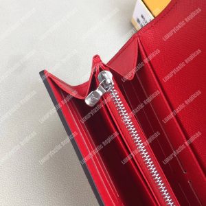 LV Sarah Wallet Epi Leather Rose Ballerine - Image 4