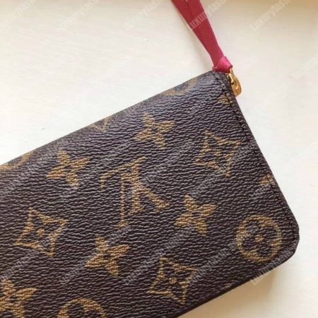 LV Clemence Wallet Monogram Freesia - Image 3