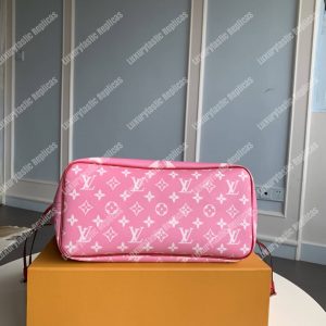 LV Escale Neverfull MM Rouge - Image 8