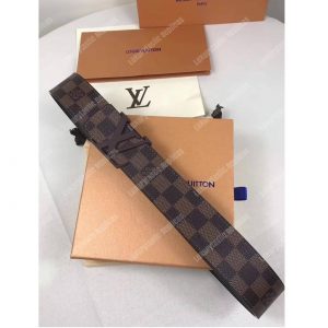 LV Initiales 40MM Damier Ebene - Image 5