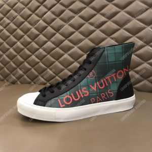 LV Tattoo Sneaker Boot Vert - Image 6