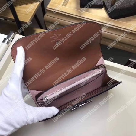 LV Vivienne LV Long Wallet Rose Ballerine - Image 6