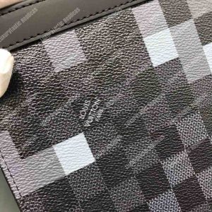 LV Pochette Voyage MM Damier Graphite Pixel - Image 5