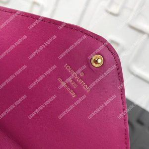 LV New Wave Long Wallet Rose Freesia Pink - Image 5