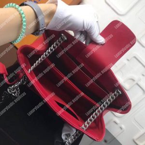 LV New Wave Chain Tote Red - Image 8