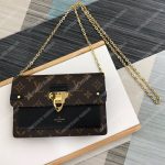 LV Vavin Chain Wallet Monogram Noir