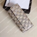 Gucci GG Supreme Bees Wallet Beige/Ebony
