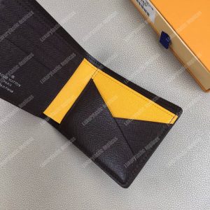LV Patchwork Multiple Wallet Epi Leather Blue - Image 4