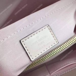 LV Montaigne MM Tote Bag Monogram Vernis Rose Ballerine - Image 7