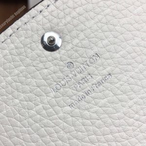 LV Iris Wallet Mahina Leather Ivory - Image 9