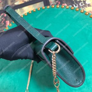 Gucci Zumi Dark Green Smooth Leather Mini Bag - Image 6