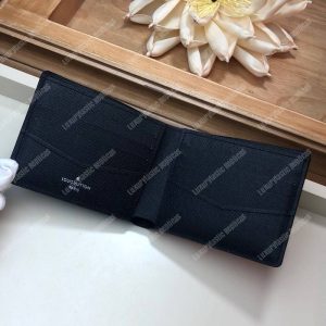 LV Slender Wallet Damier Graphite Pixel Blue - Image 5