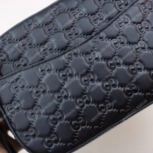 Gucci Signature Linea Bag Black - Image 5