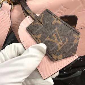 LV Spring Street Monogram Vernis Rose Ballerine - Image 7