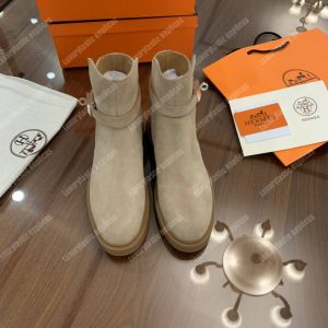 Hermes Veo Ankle Boot Baige - Image 10