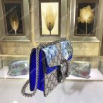 Gucci Dionysus Blue Blooms Print Mini Chain Bag