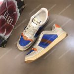 Gucci Screener Leather Sneaker Blue