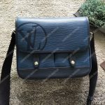 LV Messenger PM Epi Leather Blue