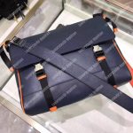 Prada Saffiano Leather Shoulder Bag Orange