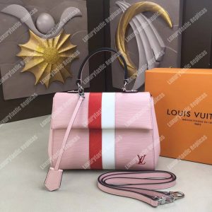 LV Cluny BB Epi Leather Rose Ballerine - Image 5
