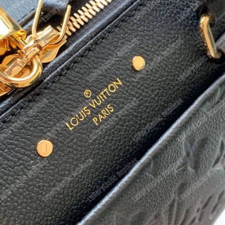 LV Speedy Bandouliere 25 Monogram Empreinte Leather Noir - Image 7