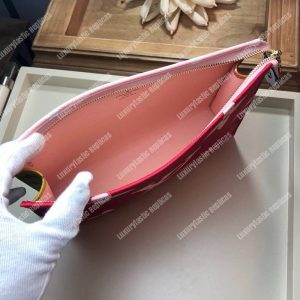 LV Toilet Pouch XL Monogram Rouge - Image 8