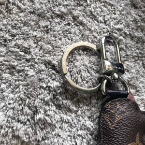 LV Dog Bag Charm and Key Holder - Image 4