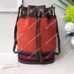 Gucci Ophidia Bucket Bag Orange