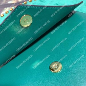 Gucci Medium Leather Shoulder Bag Green - Image 7