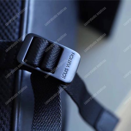 LV Backpack PM Dark Infinity Leather - Image 4