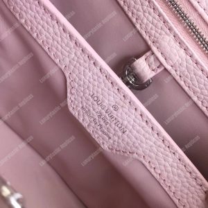 LV Capucines BB Taurillon Leather Rose Ballerine - Image 8