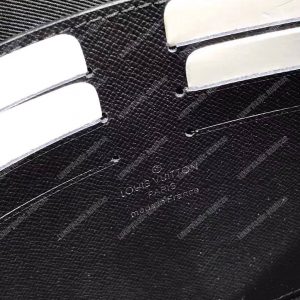 LV Abloh Pochette Voyage MM Taiga Leather - Image 9