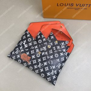 LV Pochette Kirigami Catogram Black / Orange - Image 5
