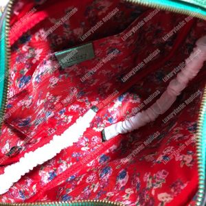 Gucci Laminated Leather Small Shoulder Bag Green - Image 6