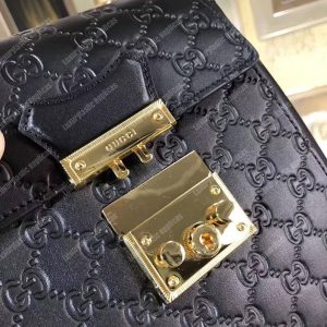 Gucci Padlock GG Signature Backpack Black - Image 4