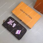 LV Zippy Wallet My LV World Tour Monogram Pink