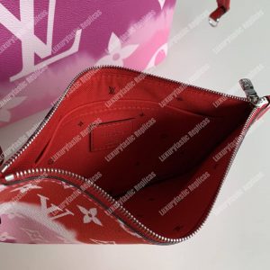 LV Escale Neverfull MM Rouge - Image 7