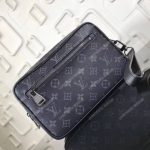 LV Kasai Clutch Monogram Eclipse