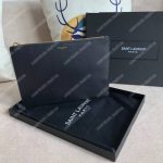 Saint Laurent Zipped Tablet Holder Black