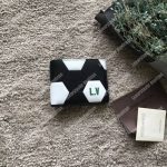 LV Slender Wallet Epi Leather Hexagon Black