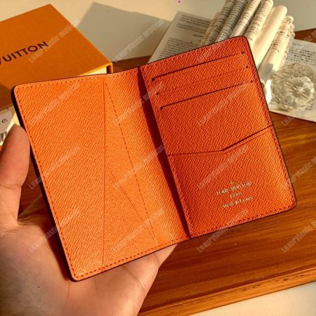 LV Pocket Organizer Orange - Image 5