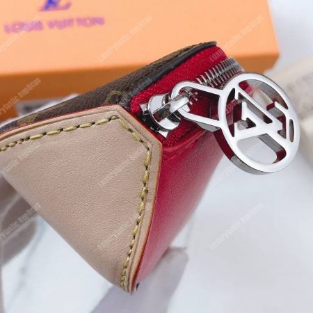 LV Pencile Pouch Elizabeth Red - Image 4