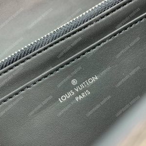 LV Twist Wallet Epi Leather Monogram Noir Tan - Image 9