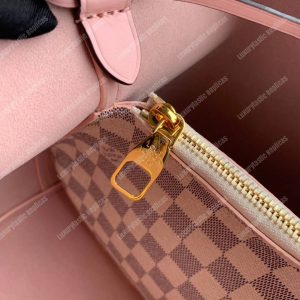 LV NéoNoé Damier Azur Canvas Eau de Rose Limited Edition - Image 3