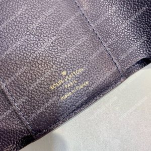 LV Pallas Compact Wallet Monogram Navy Blue - Image 8